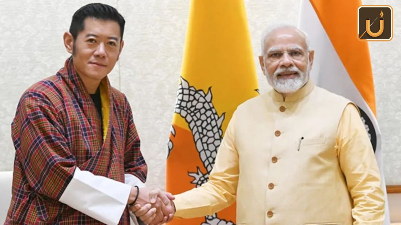 Usthadian Academy / India and Bhutan Strengthen Bilateral Ties with New Initiatives | nov 8 2023 Usthadian Academy / India and Bhutan Strengthen Bilateral Ties with New Initiatives